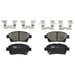 Disc Brake Pad Set TRW TRC1249