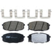 Disc Brake Pad Set TRW TRC1397