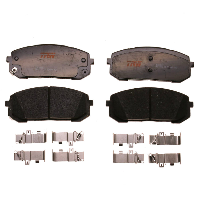 Front Disc Brake Pad Set for Hyundai Sonata 2020 - 2023 TRW  Ultra TXC2302