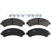 Disc Brake Pad Set TRW TRM0726