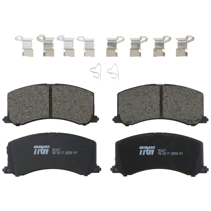 Front Disc Brake Pad Set for Suzuki Esteem 1995 - 2002 TRW  Pro TRC0677