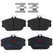 Disc Brake Pad Set TRW TXC0598