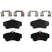 Disc Brake Pad Set TRW TXC0841