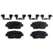 Disc Brake Pad Set TRW TXC0908