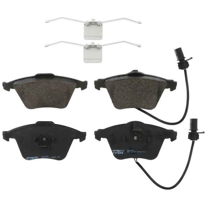 Front Disc Brake Pad Set for Saab 9-3 2008 - 2011 TRW  Pro TRH0915B