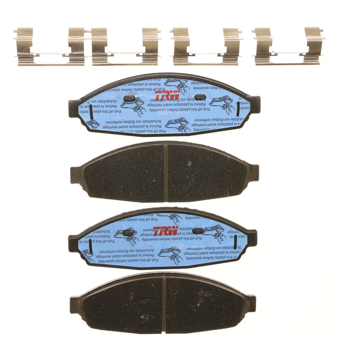 Front Disc Brake Pad Set for Ford Crown Victoria 2003 - 2011 TRW  Ultra TXC0931