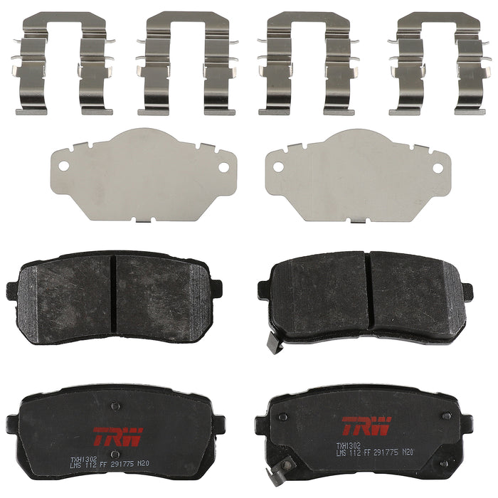 Rear Disc Brake Pad Set for Hyundai Veracruz 2007 - 2010 TRW  Ultra TXH1302