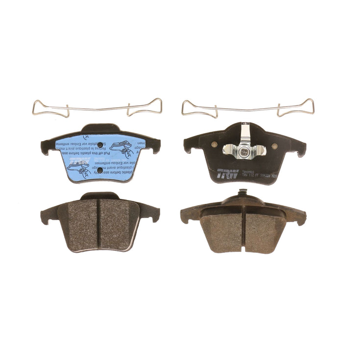 Rear Disc Brake Pad Set for Volvo XC90 2003 - 2014 TRW  Pro TRH0980