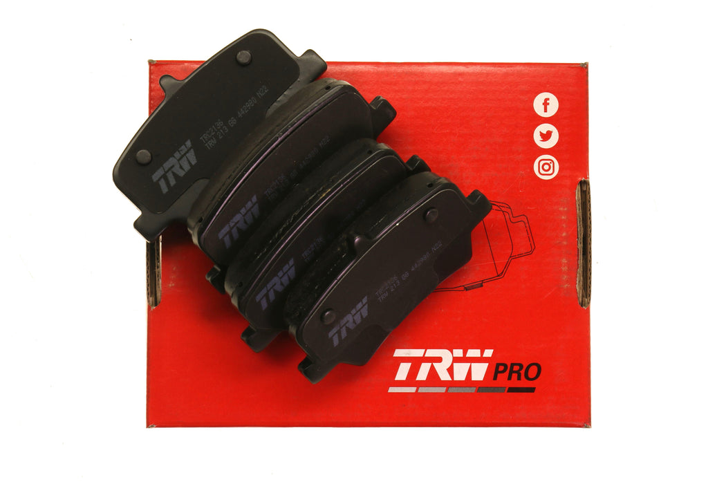 Rear Disc Brake Pad Set for Volvo XC40 2019 - 2024 TRW  Pro TRC2136