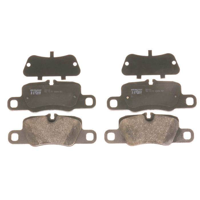 Rear Disc Brake Pad Set for Porsche 911 2012 - 2015 TRW  Pro TRH1416