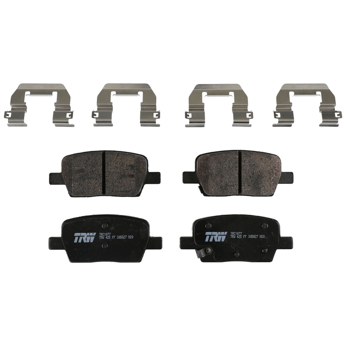 Rear Disc Brake Pad Set for GMC Acadia 2017 - 2020 TRW  Pro TRC1877