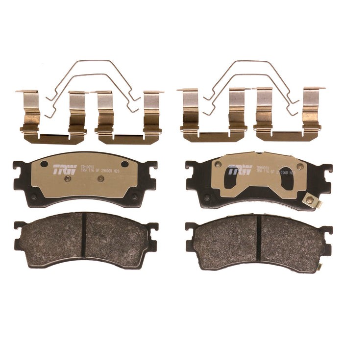 Front Disc Brake Pad Set for Mazda Protege 1999 - 2003 TRW  Pro TRH0893