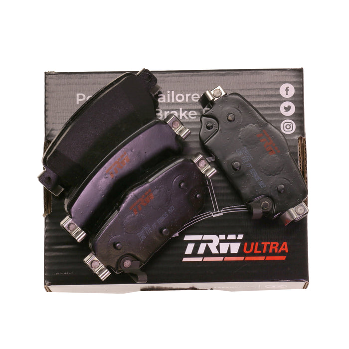Rear Disc Brake Pad Set for Nissan Rogue 2018 - 2020 TRW  Ultra TXH1965