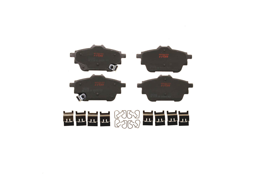 Rear Disc Brake Pad Set for Nissan Sentra 2020 - 2023 TRW  Ultra TXC2306