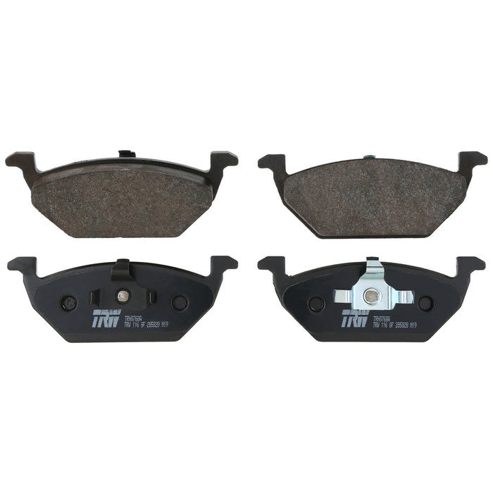 Front Disc Brake Pad Set for Volkswagen Jetta 2011 - 2015 TRW  Pro TRH0768A