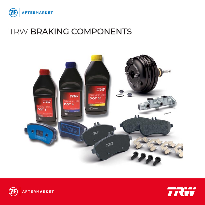 Front Disc Brake Pad Set for Land Rover LR3 2005 - 2009 TRW  Ultra TXH1098