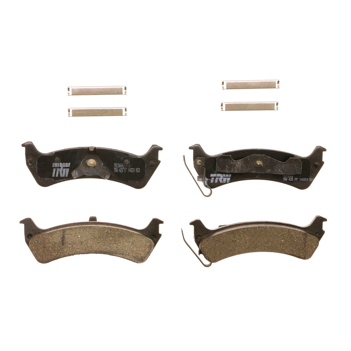 Rear Disc Brake Pad Set for Ford Windstar 1995 - 2003 TRW  Pro TRC0664