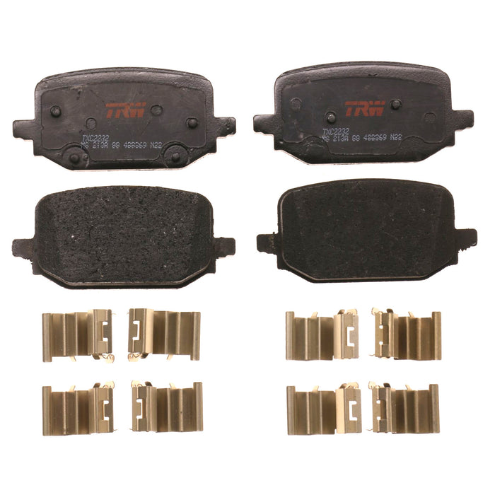 Rear Disc Brake Pad Set for Ford Explorer 2020 - 2023 TRW  Ultra TXC2232
