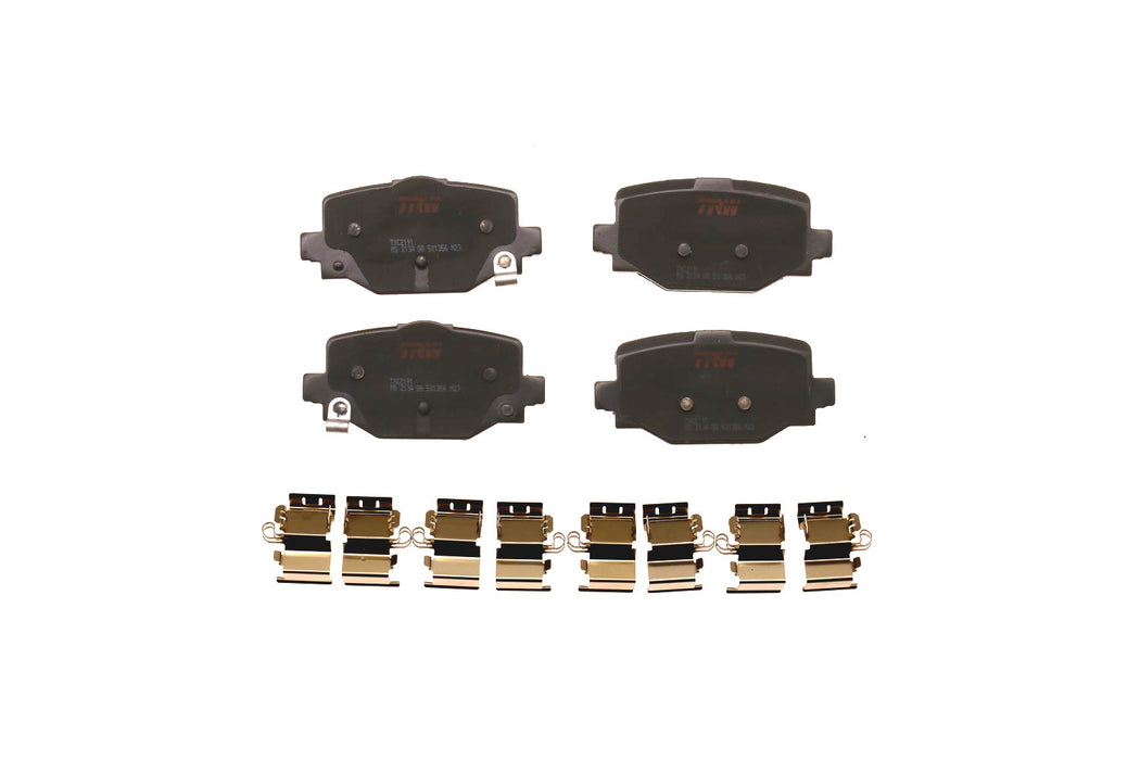 Rear Disc Brake Pad Set for INFINITI QX50 2019 - 2020 TRW  Ultra TXC2191