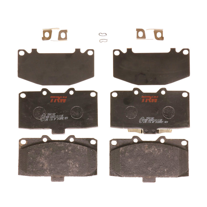 Front Disc Brake Pad Set for Subaru Impreza 2006 - 2007 TRW  Ultra TXH1182