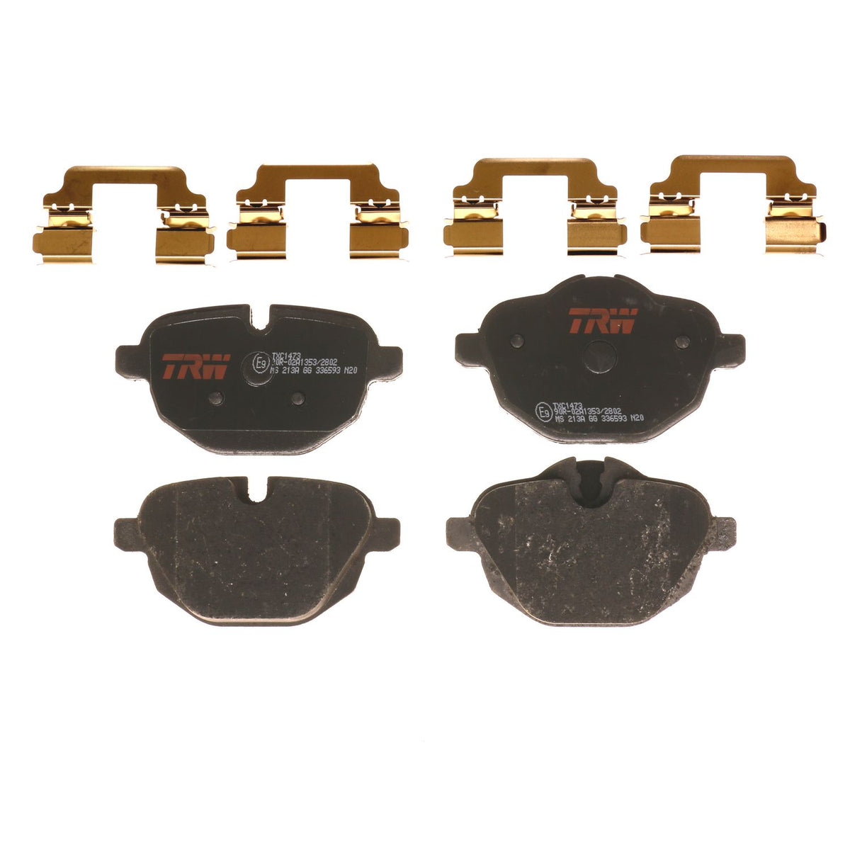 Rear Disc Brake Pad Set for BMW X3 2018 - 2023 TRW Ultra TXC1473