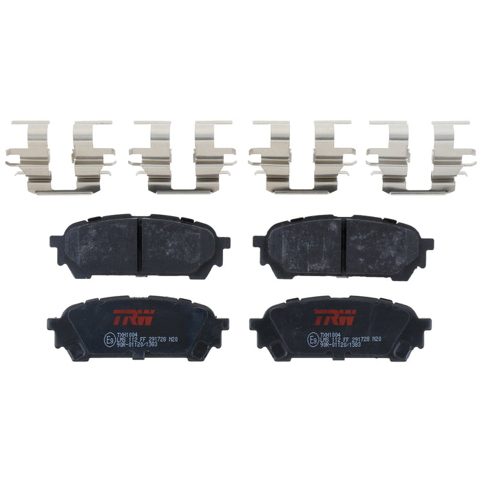 Rear Disc Brake Pad Set for Saab 9-2X 2005 - 2006 TRW  Ultra TXH1004
