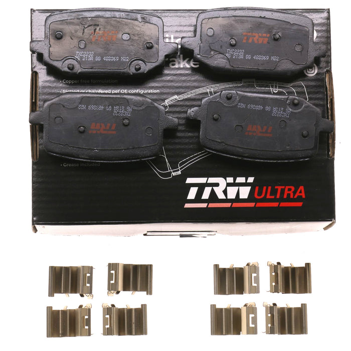 Rear Disc Brake Pad Set for Ford Explorer 2020 - 2023 TRW  Ultra TXC2232