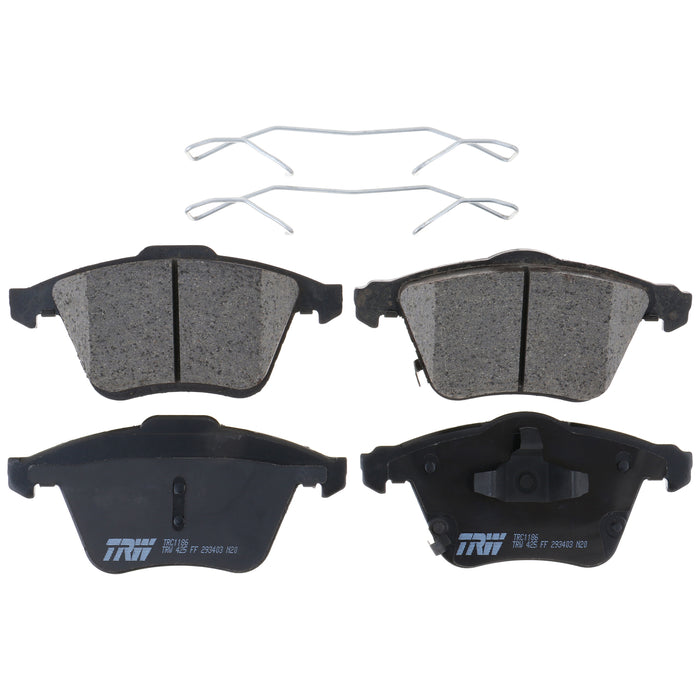 Front Disc Brake Pad Set for Mazda 6 2006 - 2007 TRW  Pro TRC1186