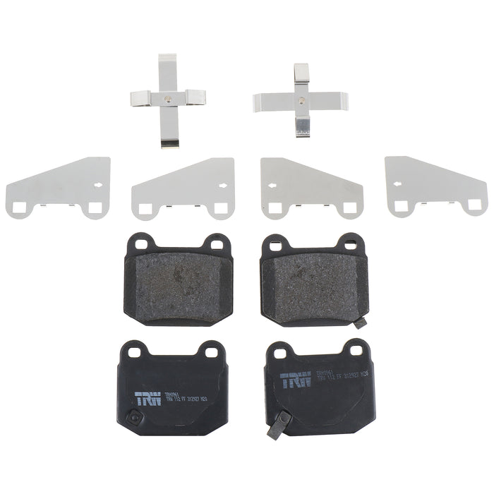 Rear Disc Brake Pad Set for Nissan 350Z 2003 - 2005 TRW  Pro TRH0961