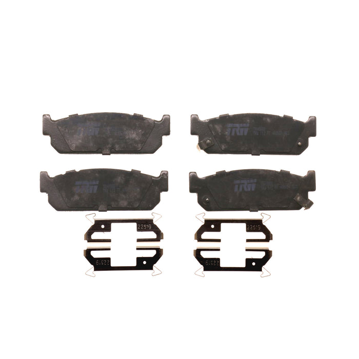Rear Disc Brake Pad Set for INFINITI Q45 1990 - 2006 TRW  Pro TRH0588