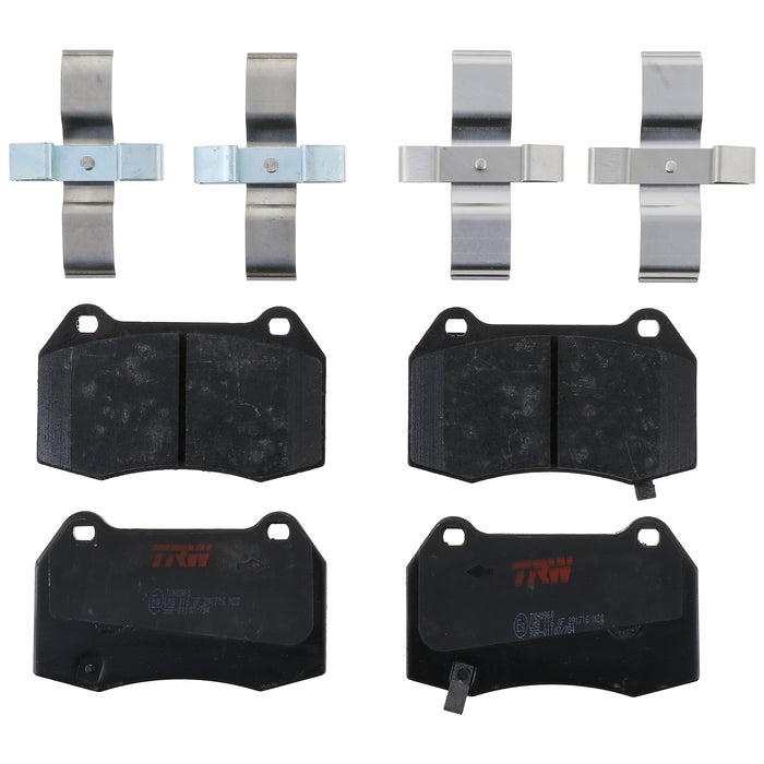 Front Disc Brake Pad Set for Nissan 350Z 2003 - 2009 TRW  Ultra TXH0960